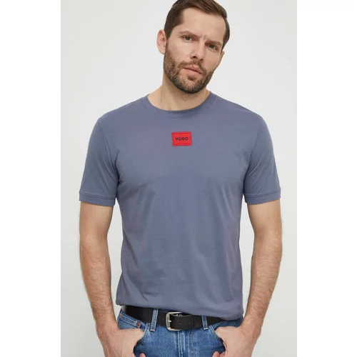 Hugo Pamučna majica za muškarce, s aplikacijom