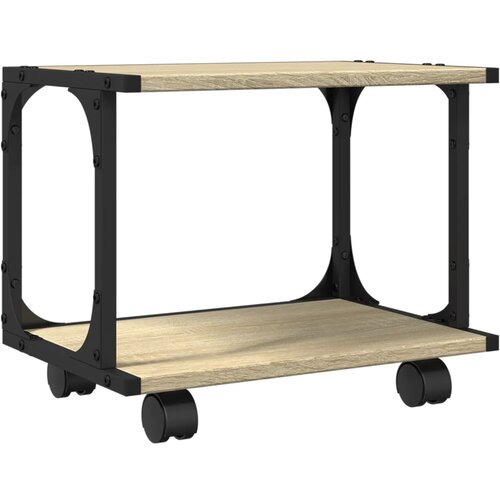 vidaXL Stojalo za tiskalnik sonoma hrast 41x28x33,5 cm inženirski les, (5000152729) Cene