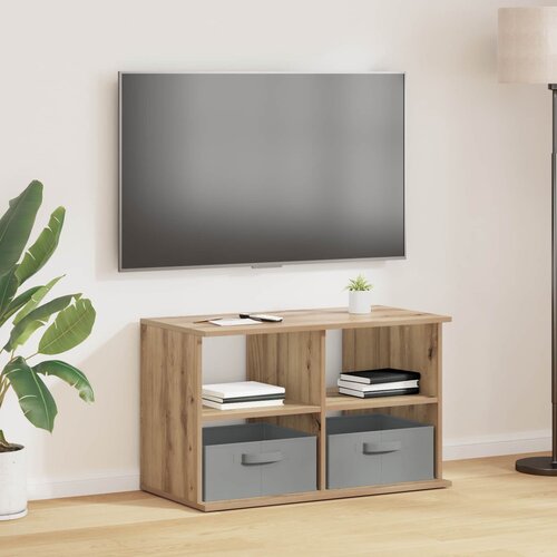  Stalak za TV s ladicama Umjetnički hrast 79 x 40 x 48 cm Cene