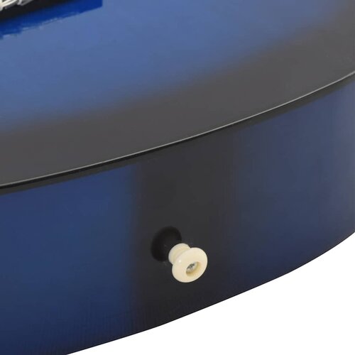 8-dijelni set klasične gitare za početnike plavi 3/4 36&amp;quot; Slike