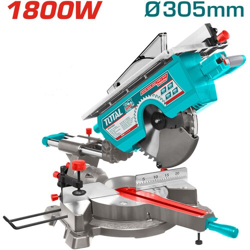 Total kutna preklopna pila (&amp;scaron;tucer) 1800W /305mm INDUSTRIAL (TMS43183051) Slike