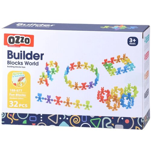 Ozzo Builder, kocke u obliku životinja, 32K Slike