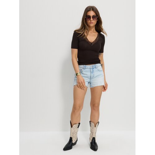 Sinsay Traperice high waist s poderanim efektom Slike