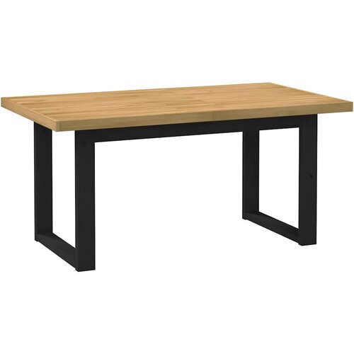 vidaXL Jedilna miza NOAIN 160x90x75 cm trdna borovina Cene