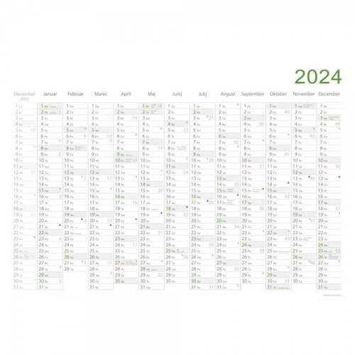  Stenski planer 2024 Cene