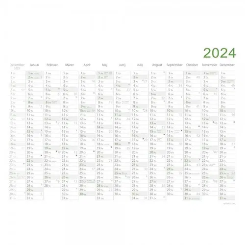  Stenski planer 2024