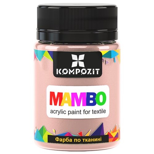  MAMBO pastelna akrilna boja za tekstil i kožu 50ml | 109 caramel beige Cene