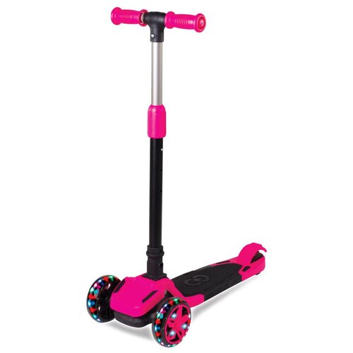Cool Wheels Sklopivi trotinet za decu svetleći sa 3 točka Tulpar Roze Cene