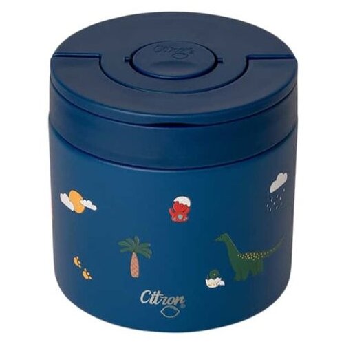 Citron Termo posuda za hranu 350 ml Blue Dino Slike