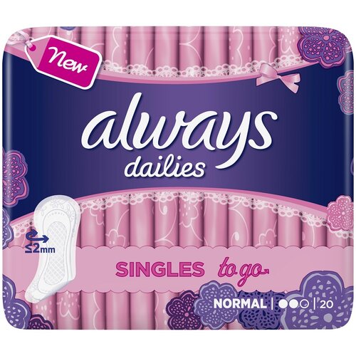 Always Dailies Normal To Go Fresh dnevni vložki 20 kos Cene