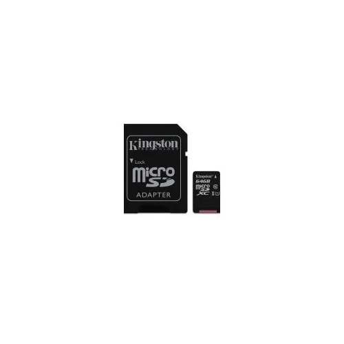 Kingston memorijska kartica MicroSD 64GB Class 10