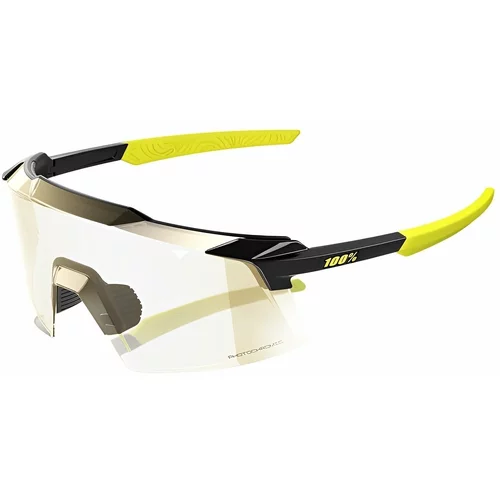 100% Aerocraft Gloss Metallic Black/Photochromic Lens Biciklističke naočale