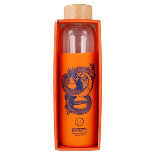 Dragon Ball Steklenica s silikonskim pokrovom 585 ML. Dragon Ball, Crystal, Multicoloured, Mediano, (20871429) Cene
