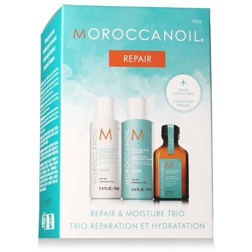 Moroccanoil Repair Moisture Travel Trio - Set za njegu kose Slike