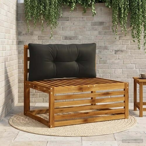  Jastučić za leđa PUTTEN 100% poliester Crna 70 x 40 x 10 cm - Crna 70 x 40 x 10 cm Poliester Cijene