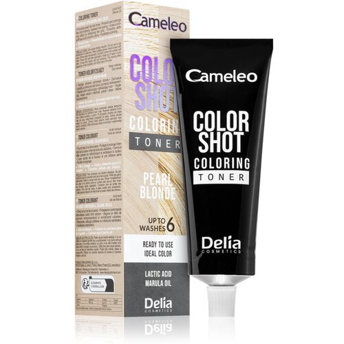 Delia Cosmetics Cameleo Color Shot barvni toner za lase odtenek PEARL BLONDE 60 ml Cene