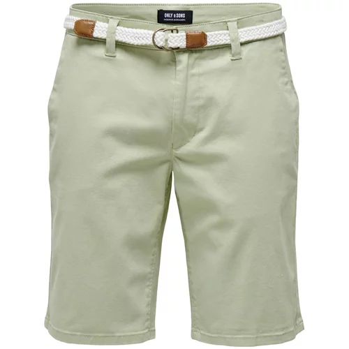 Only & Sons Chino hlače 'WILL' pastelno zelena