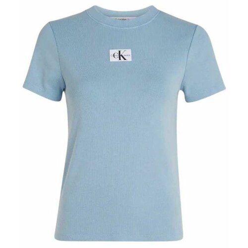 Calvin Klein plava ženska majica CKJ20J223092-CEZ Slike