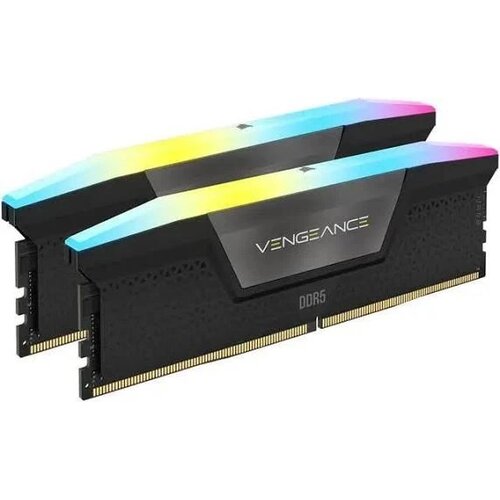  RAM DDR5 CORSAIR VENGEANCE RGB 32GB (2x16GB) 6000MHz CMH32GX5M2B6000C30 Cene