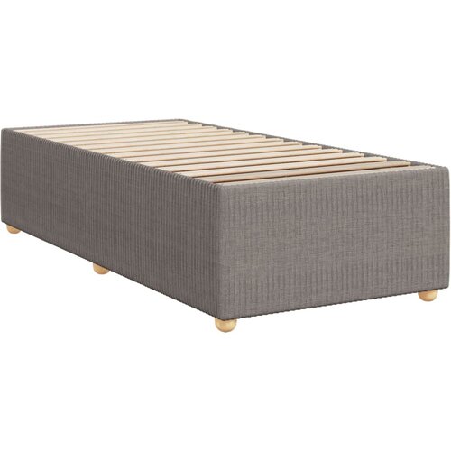 vidaXL Okvir za krevet smeđesivi 90x190 cm od tkanine Cijene