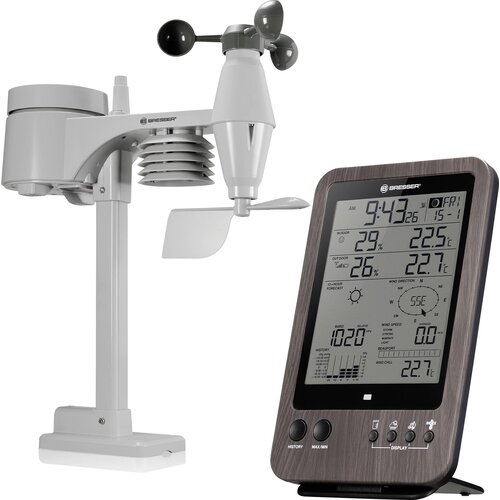 Bresser Optik WTW 5in1 Center 7002512 bežična vremenska stanica Slike