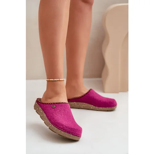 Inblu Ladies Indoor Slippers Fuchsia