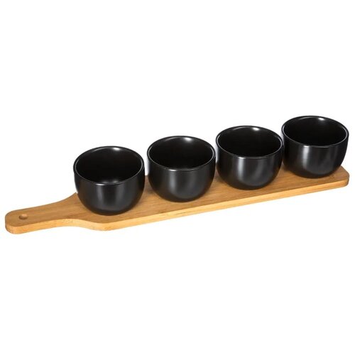 Secret De Gourment Set posuda za serviranje s bambusovim stalkom, 4 dijela Cene
