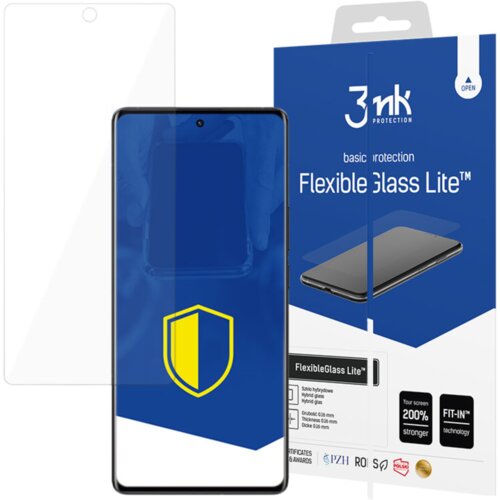 3mk FLEXIBLEGLASS SOLID KALJENO STEKLO ZA VIVO X70 PRO+ POKROV OHI&amp;Scaron;JA, (22000359) Slike