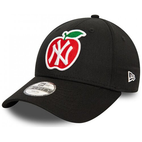 New Era Kape s &amp;scaron;iltom Youth apple 9forty neyyan Črna Slike