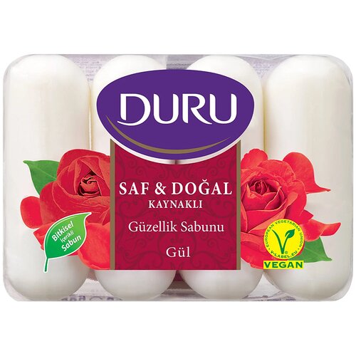  Sapun za ruke Duru 4 x 70 g &amp;ndash; Ruža Slike