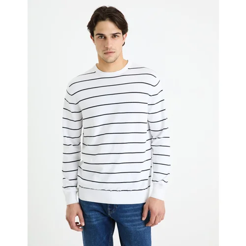 Celio Striped Sweater Decoton - Men's