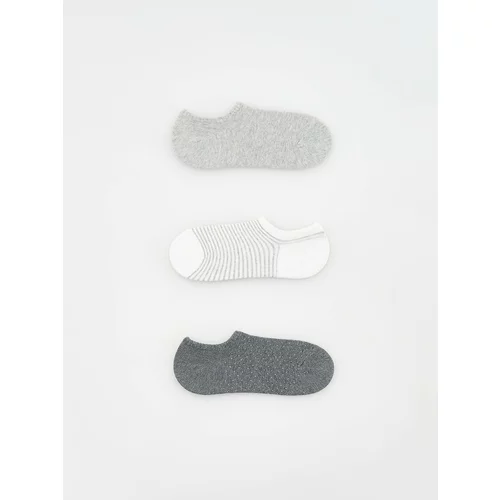 Reserved - Komplet od 3 para čarapa s visokim udjelom pamuka - srednjesivo