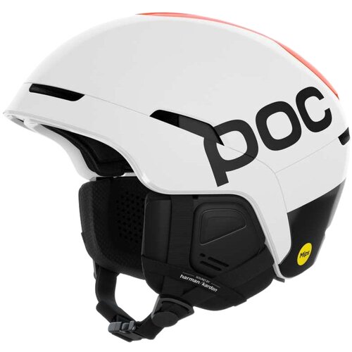 Poc Obex Connect Hydrogen White/Fluorescent Orange XL/2XL (59-62 cm) Smučarska čelada Cene
