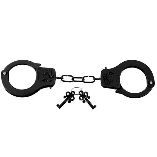 Fetish Fantasy Series Metal Handcuffs Black