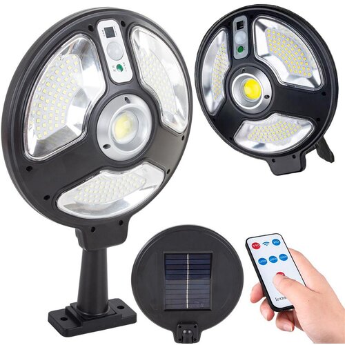 Solarna 150 led cestovna svjetiljka s pir senzorom pokreta + daljinski upravljač Cijene