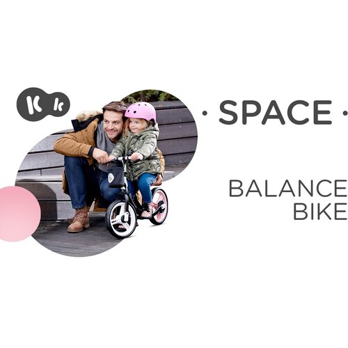 Kinderkraft otro&amp;scaron;ki poganjalec space dark pink Slike