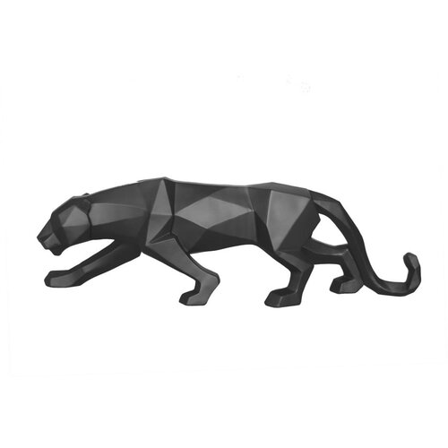 PT LIVING mat crna dekorativna skulptura Origami Panther Slike