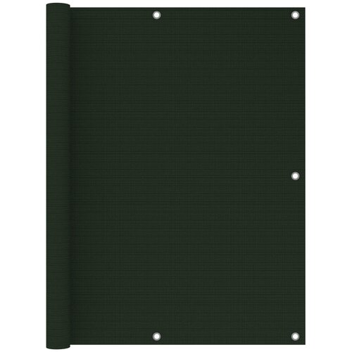 vidaXL balkonski zastor tamnozeleni 120 x 300 cm HDPE Cene