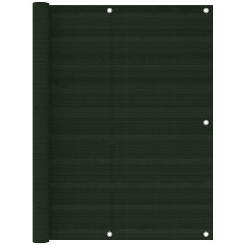 vidaXL Balkonsko platno temno zeleno 120x300 cm HDPE, (20764732) Cene