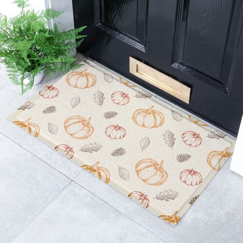Artsy Doormats Predpražnik 40x70 cm Sketch Pumpkin &amp;ndash; Slike