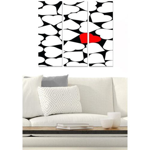 Wallity Set slika MDFSC1594, 3 dijela Slike