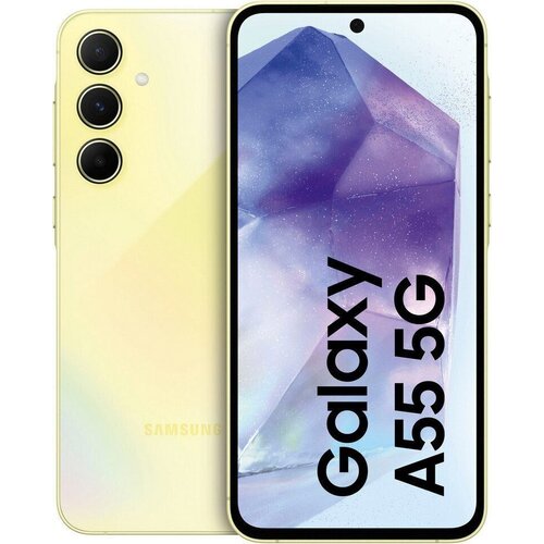 Samsung Obnovljeno - znaki rabe - Galaxy A55 5G 128GB rumen, (5000526554) Slike