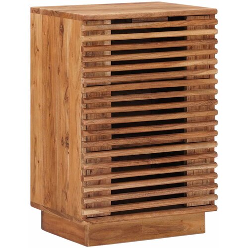  Ručno rađeni noćni ormarić Tamnije smeđi teak 40 x 30 x 60 cm Cene