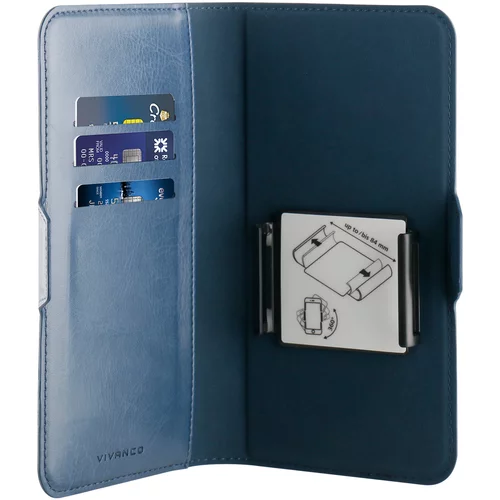 Vivanco Universal Book Case Gr. XL blau 62369 UNIBOOKVVXLBL