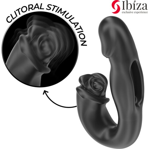 Ibiza Vibrator Rose Flicking Effect &amp;amp; Clit Stimulator Slike