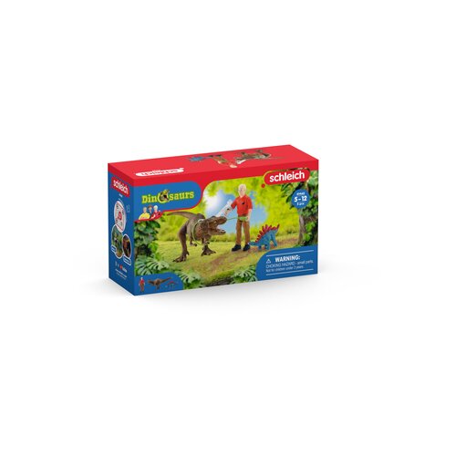 Schleich tyrannosaurus rex set figura napada Slike