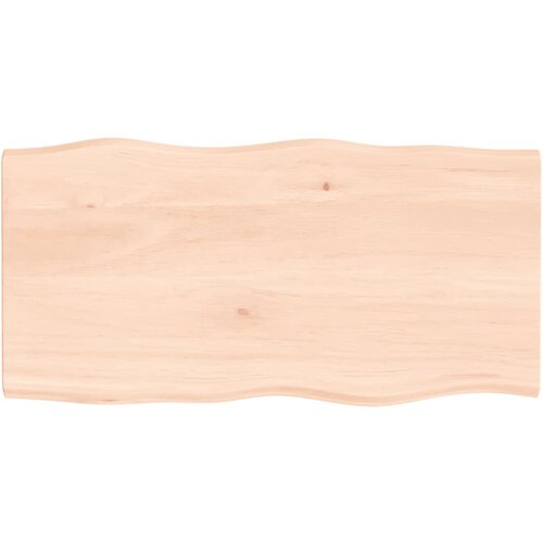 vidaXL Stolna ploča 80x40x2 cm netretirana hrastovina sa živim rubom Cijene