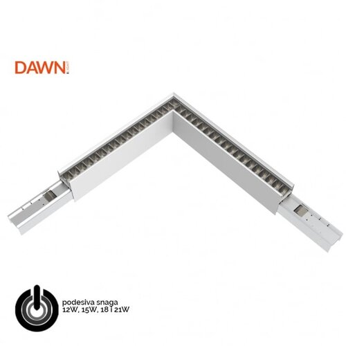 Dawn led svetiljka LL40 L(90&deg;) 21/18/15/12W cct bela Cene