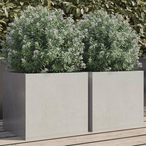 vidaXL Sadilice 2 kom srebrne 32 x 30 x 29 cm od nehrđajućeg čelika Cijene