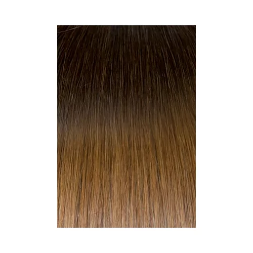 Seiseta Keratin Fusion Extensions Ombré 40/45cm - 6/27O čokoladno rjava/srednje zlato blond